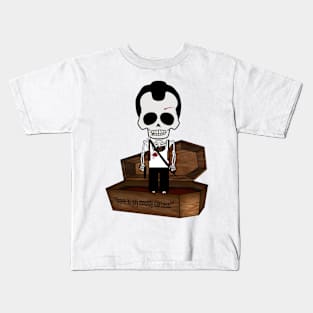 "Bone Idols" Casket No.3 - Died Hard Kids T-Shirt